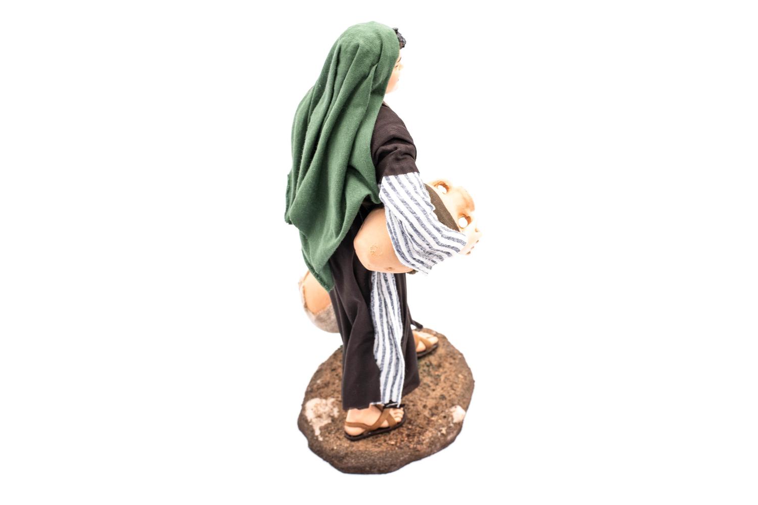 Donna con anfore - Artistici Vestiti Fissi - 30 cm Serie 30 cm - Artistici Vestiti Fissi - 30 cm
