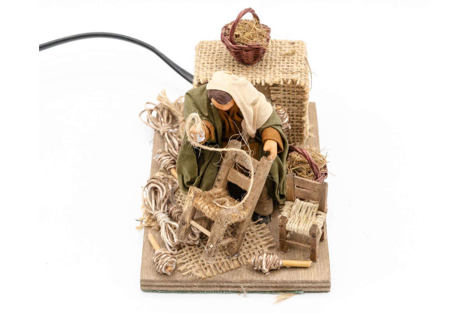 terracotta in movimento h 10 cm -