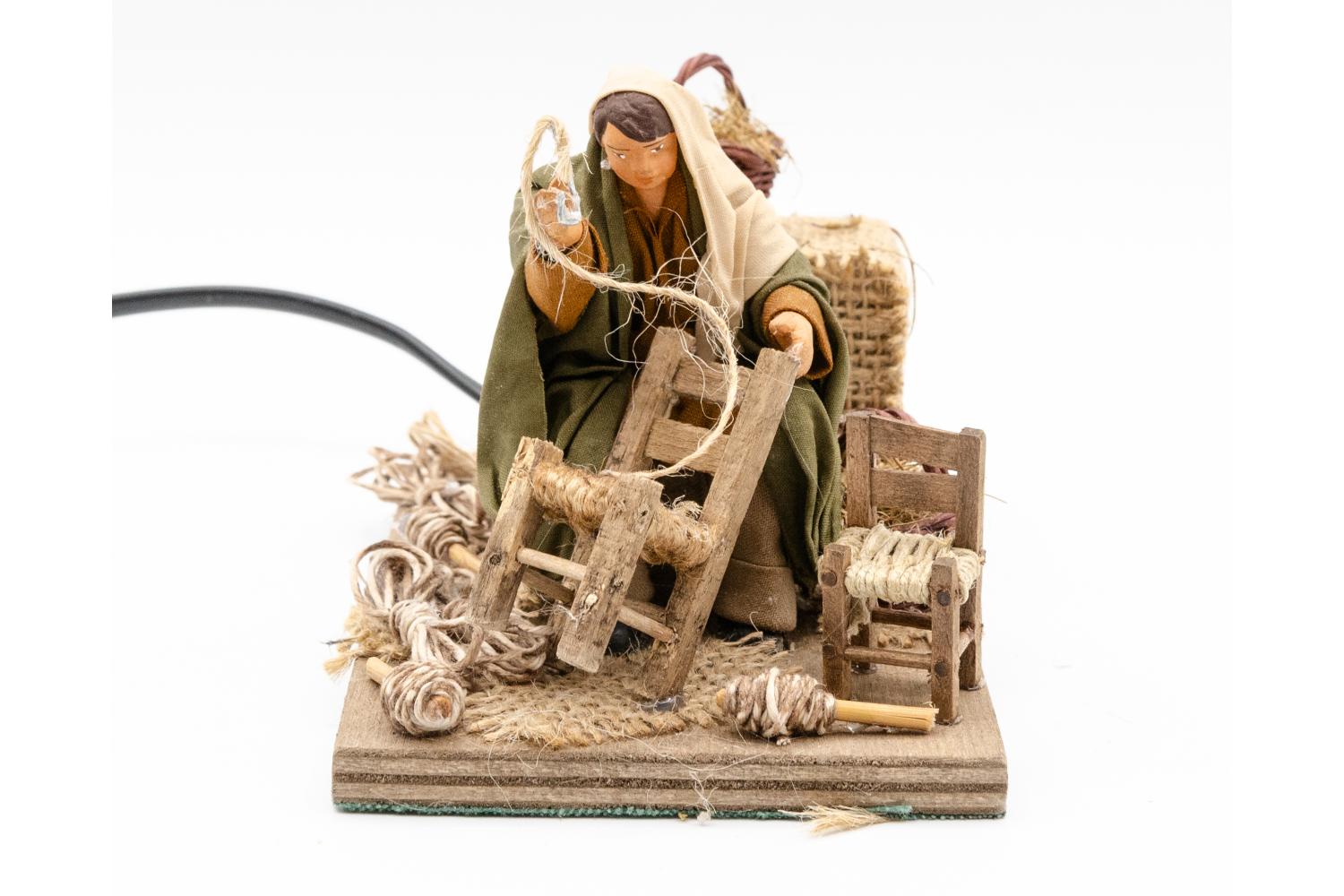 terracotta in movimento h 10 cm -