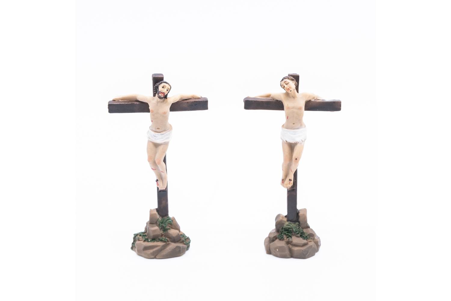 Belén de Pascua completo - resina h 5 cm