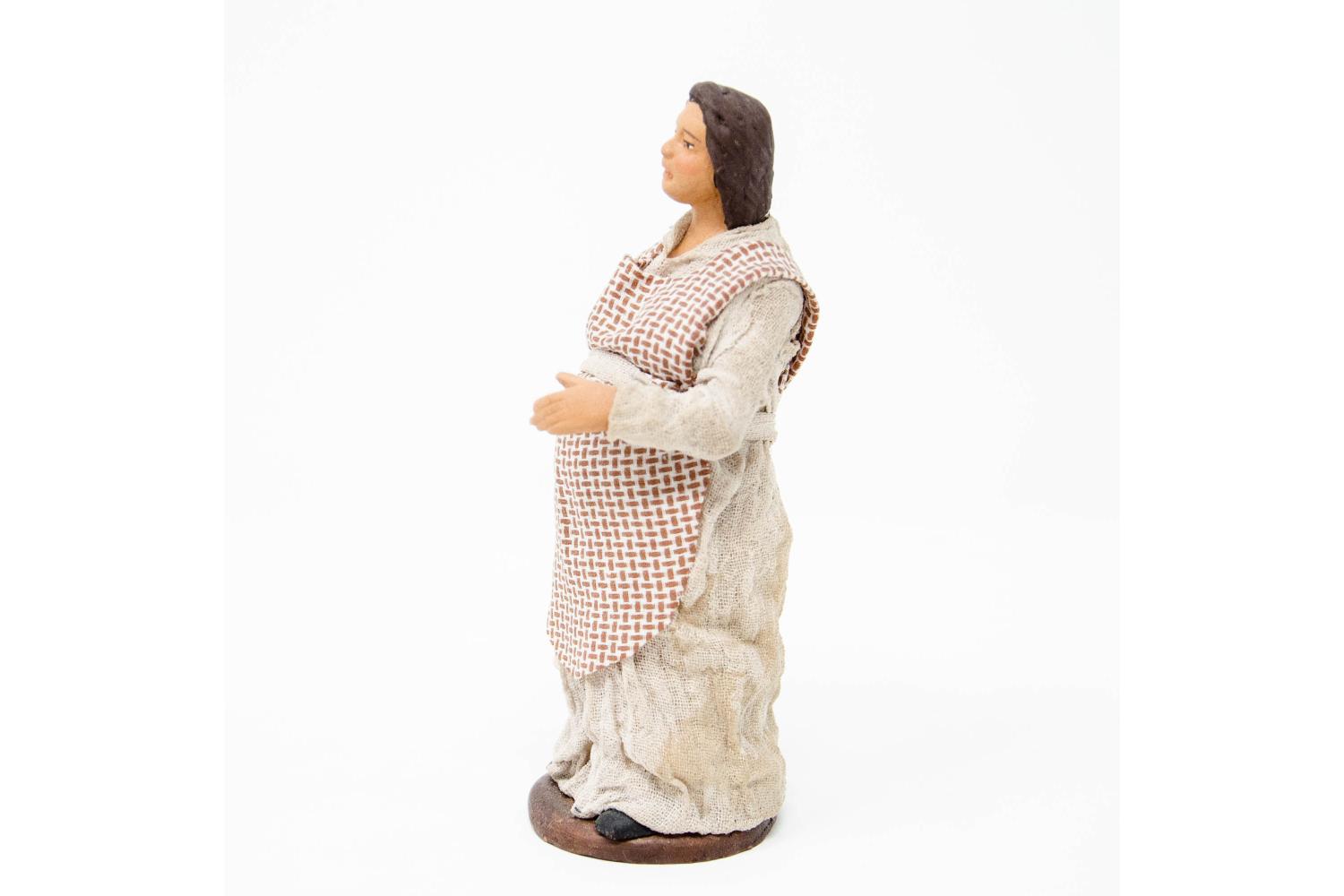  Terracotta fissa 10 cm - Fisse Vestite - 10 cm