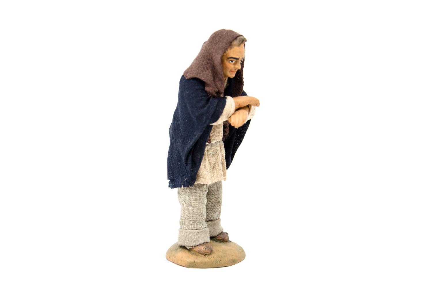Terracotta fissa 10 cm - Fisse Vestite - 10 cm