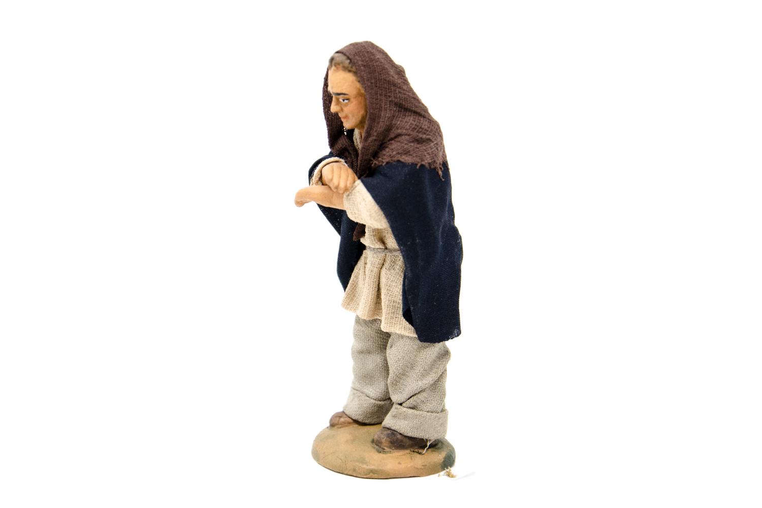 Terracotta fissa 10 cm - Fisse Vestite - 10 cm