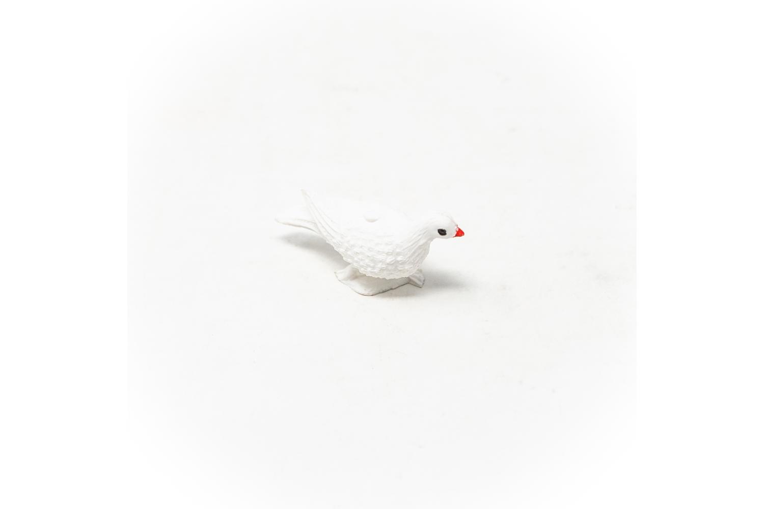 Colomba in plastica - Animali in plastica