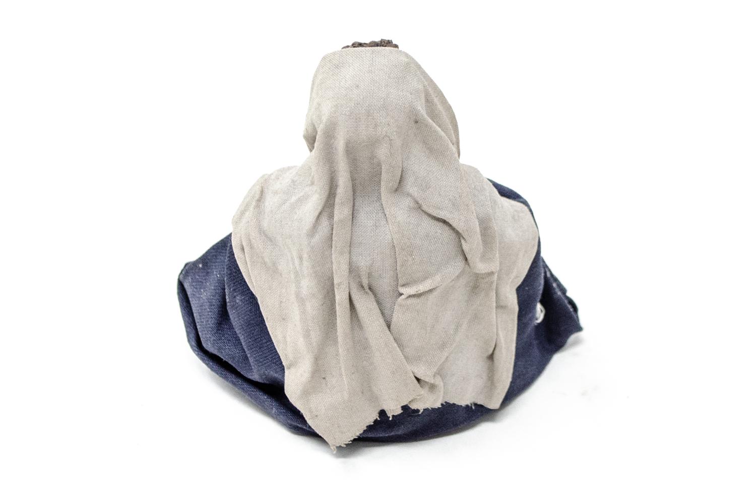 bivacco con piatto - h 14 cm - Fisse Vestite - 14 cm