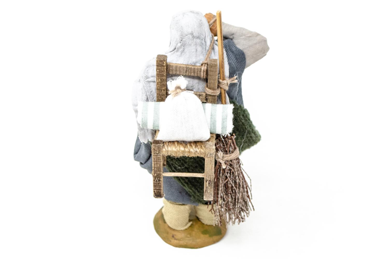 uomo sfratto - h 14 cm - Fisse Vestite - 14 cm