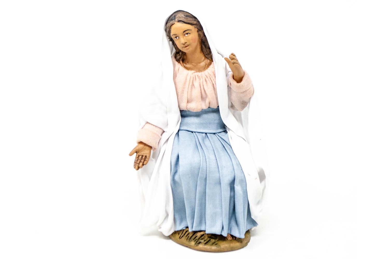 Madonna - h 14 cm - Fisse Vestite - 14 cm