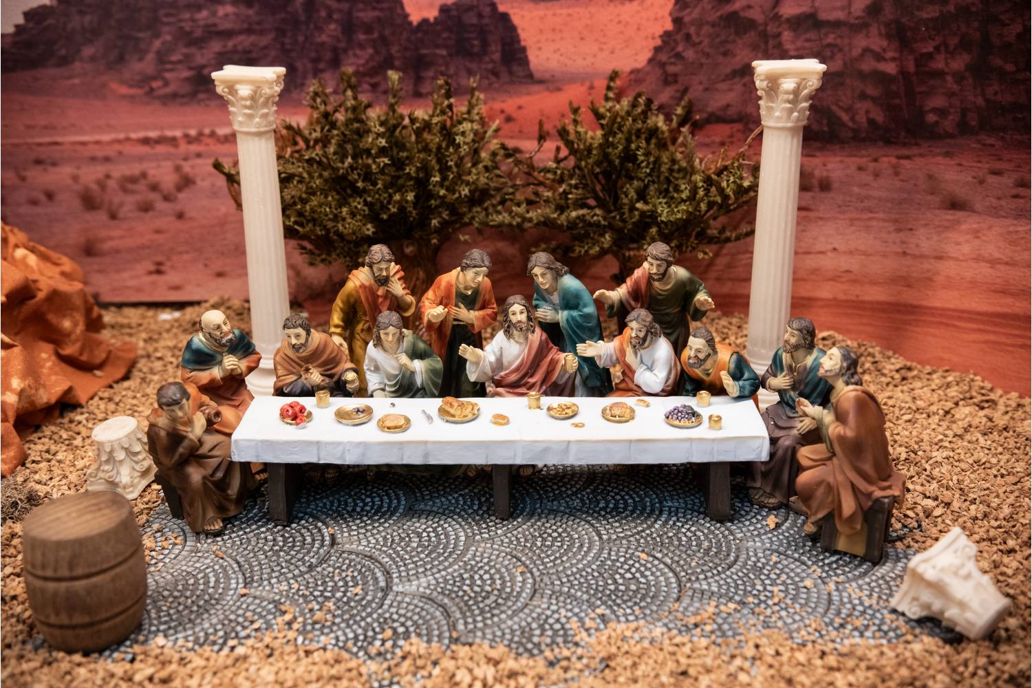 Ultima Cena - resina h 9 cm - Scene Pasquali, Novità