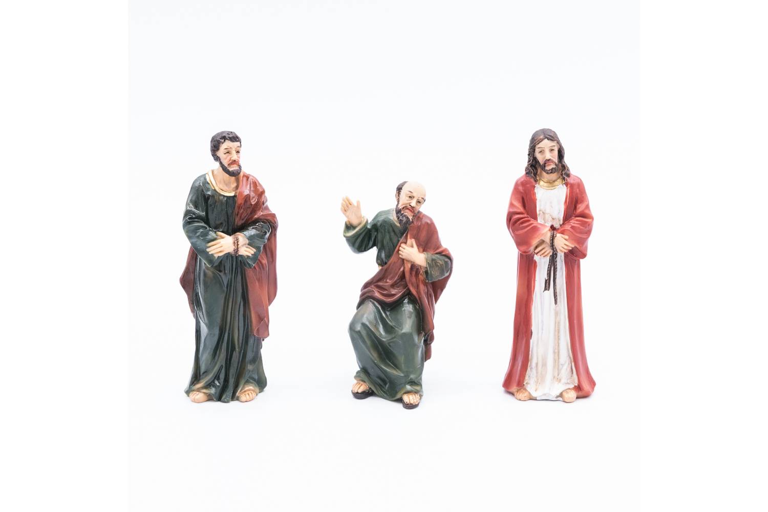 Gesù o Barabba - resina h 9 cm