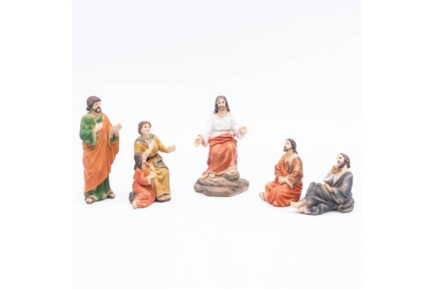 Scene Vita e Miracoli Gesù - resina h 9 cm