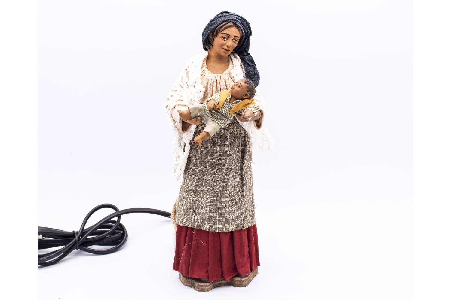 Mamma con Bimbo in Braccio - mov h 30 cm