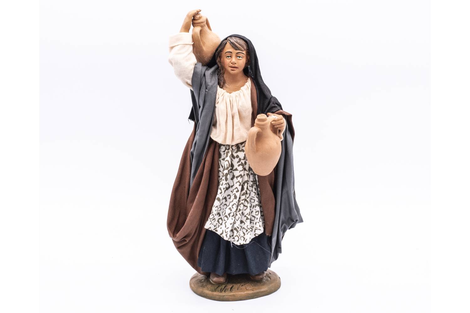 Donna con Anfore - h 30 cm
