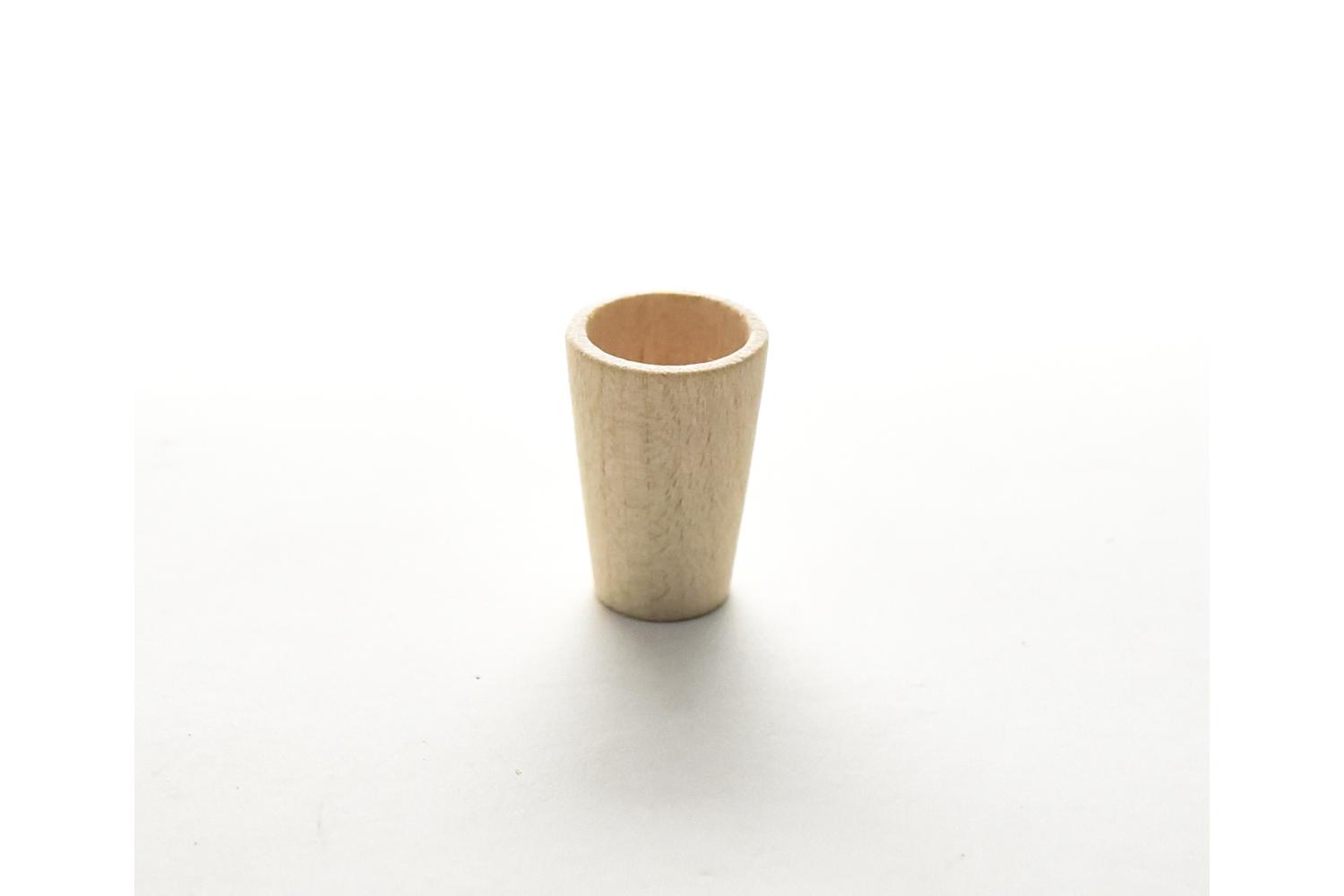 Bicchiere in Legno - Cesti, Accessori Casa diam. 0,5 cm - Cesti, Accessori Casa