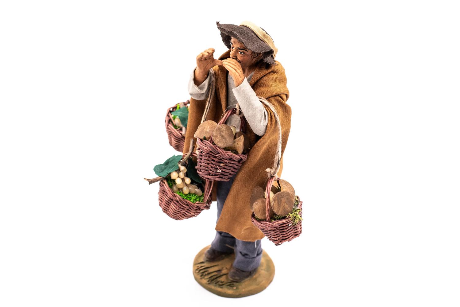venditore verdure - h 14 cm -