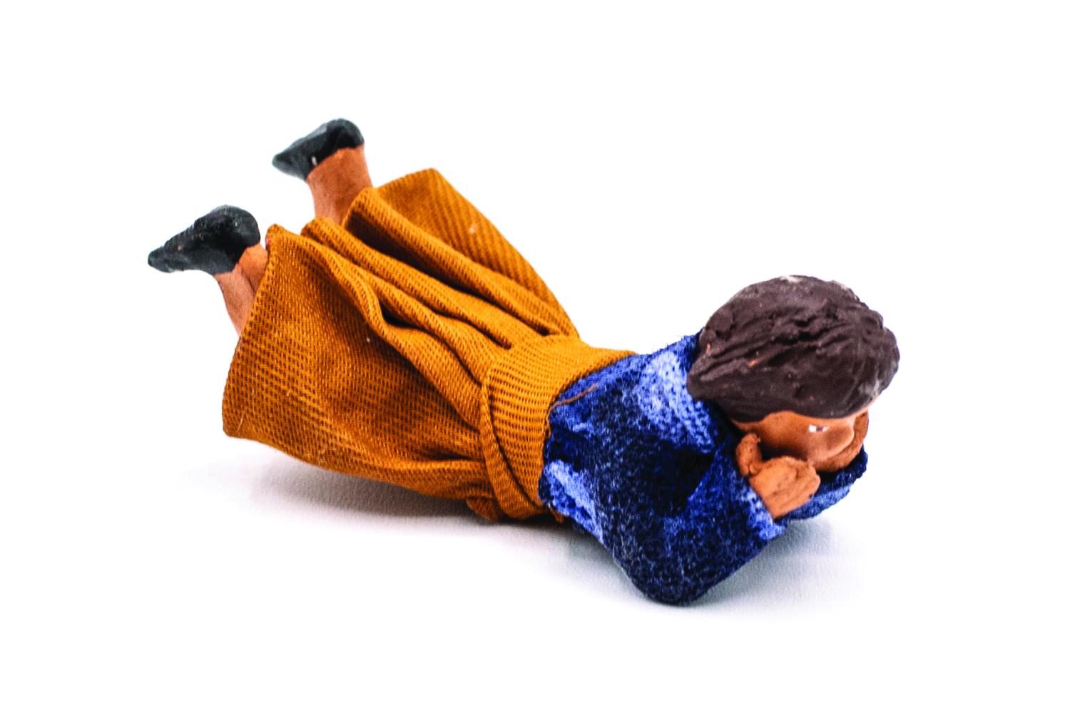 Bambina sdraiata h 10 cm - Fisse Vestite - 10 cm