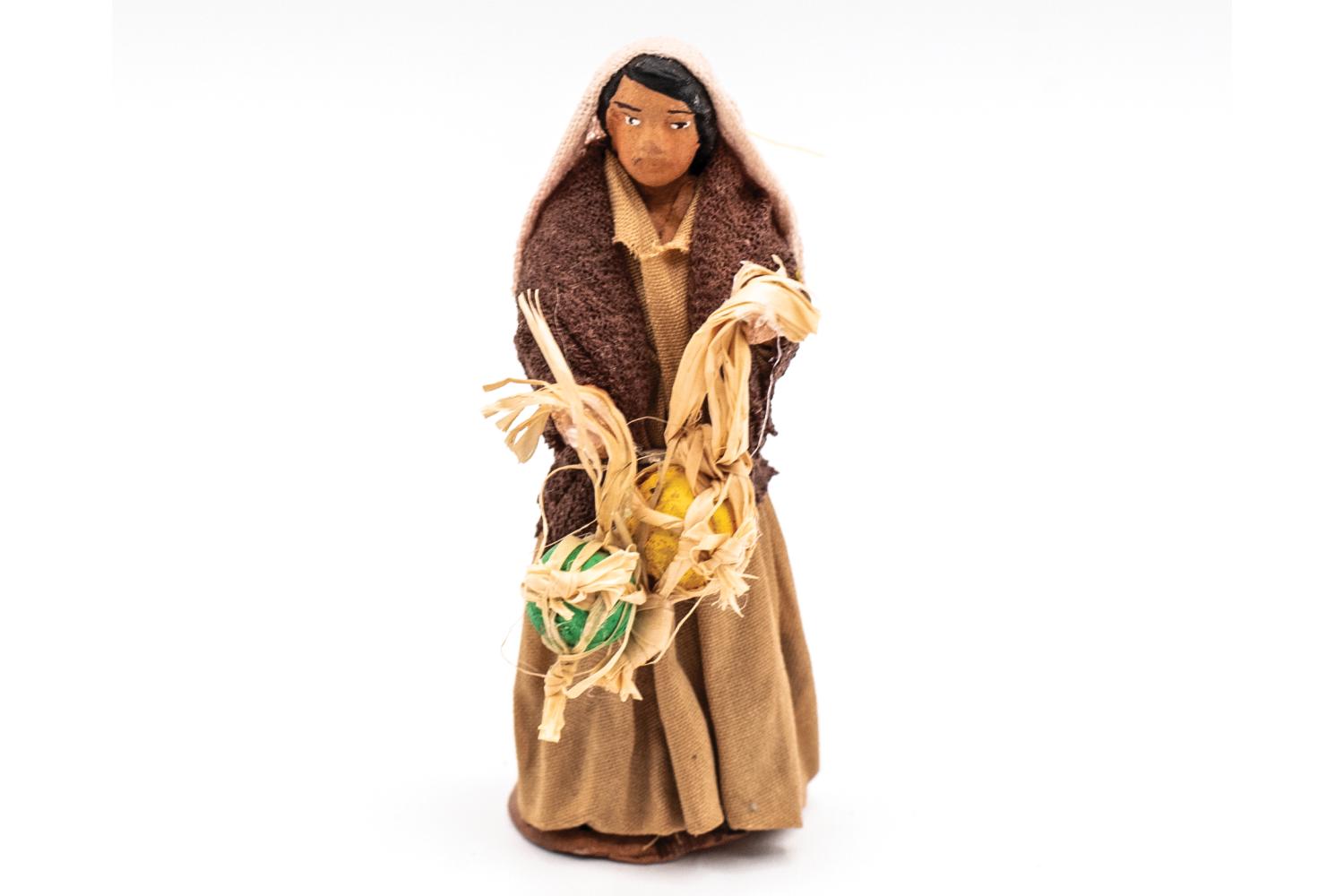 Soggetto terracotta fissa vestita h 7 cm - Fisse Vestite - 7 cm