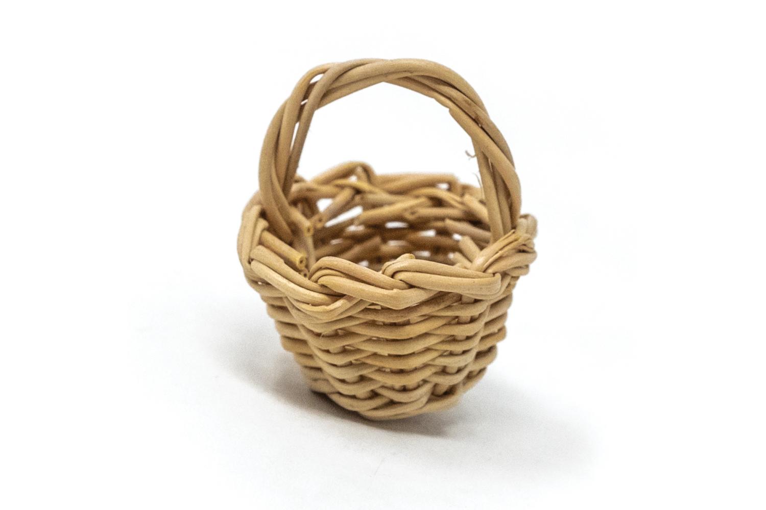Cesto Tipo Vimini Chiaro - Cesti, Accessori Casa Ø 2 cm - Cesti, Accessori Casa