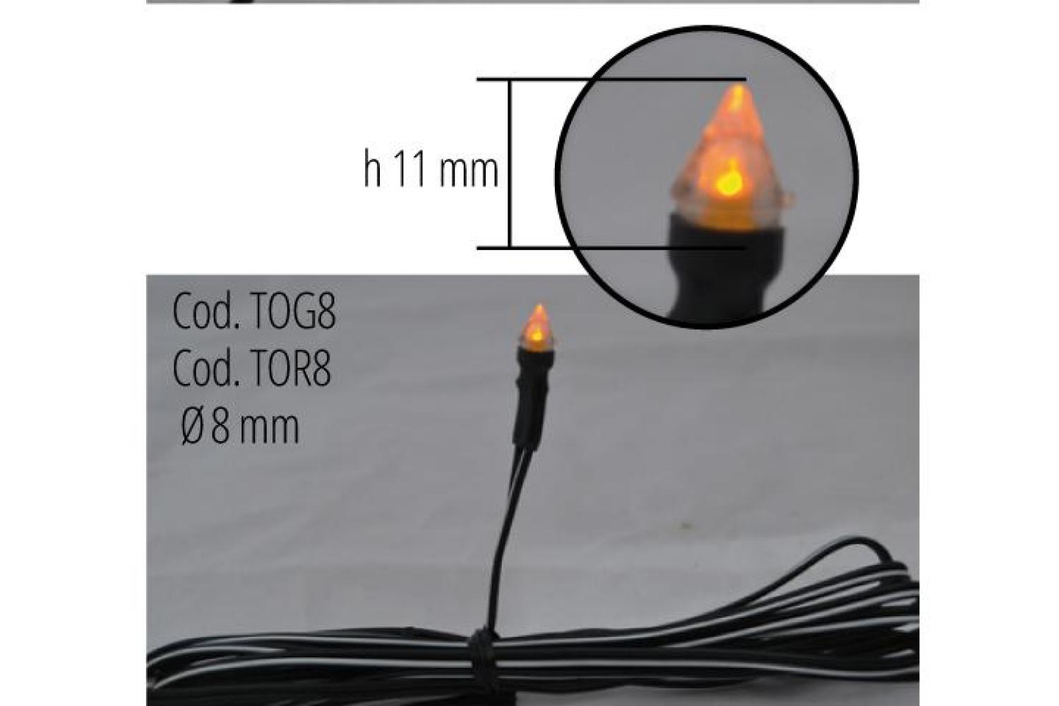  GIALLA - Accessori LED Presepe, Accessori 2,1 mm