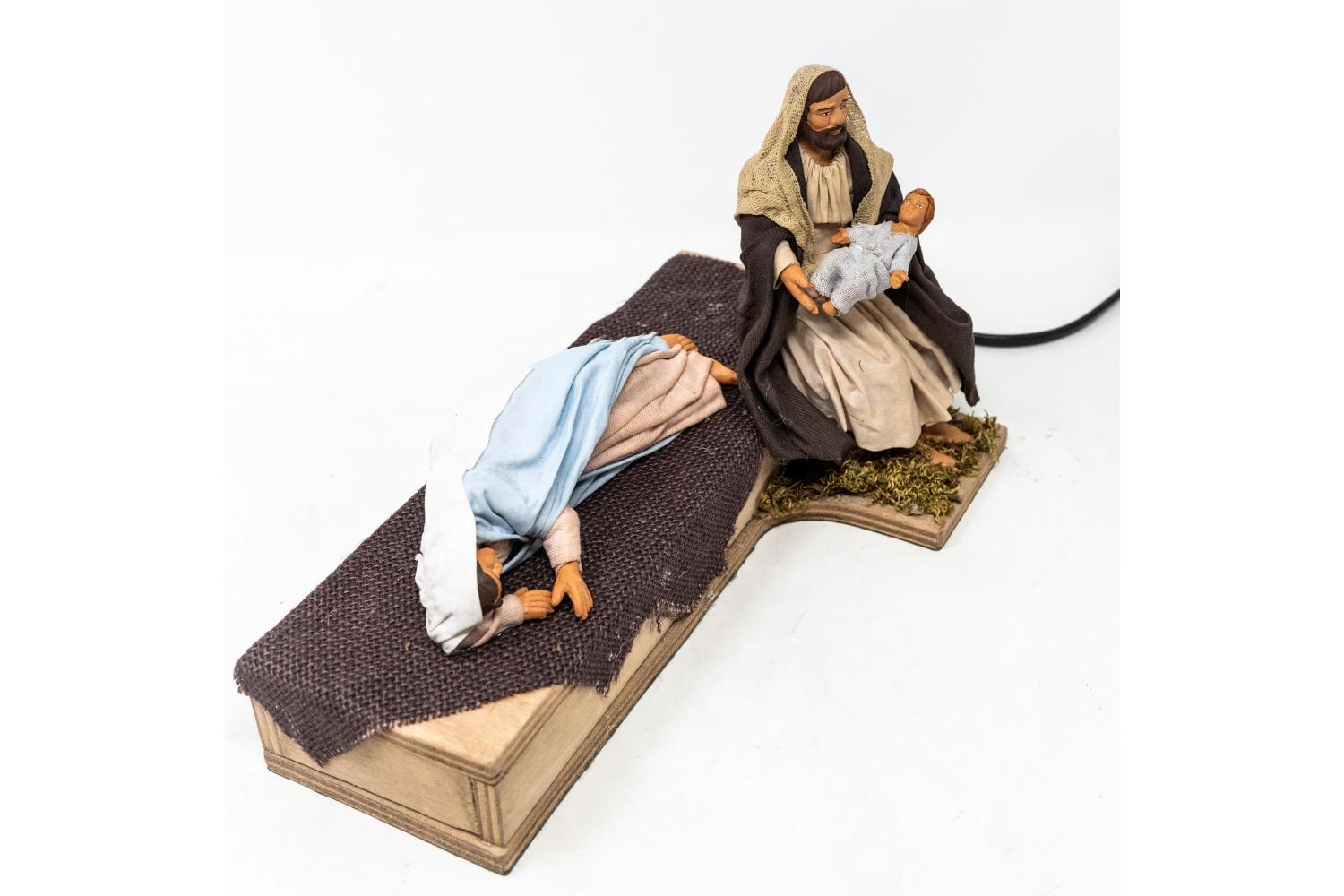 RMND Natività Madonna che riposa - Movimento - 15 cm