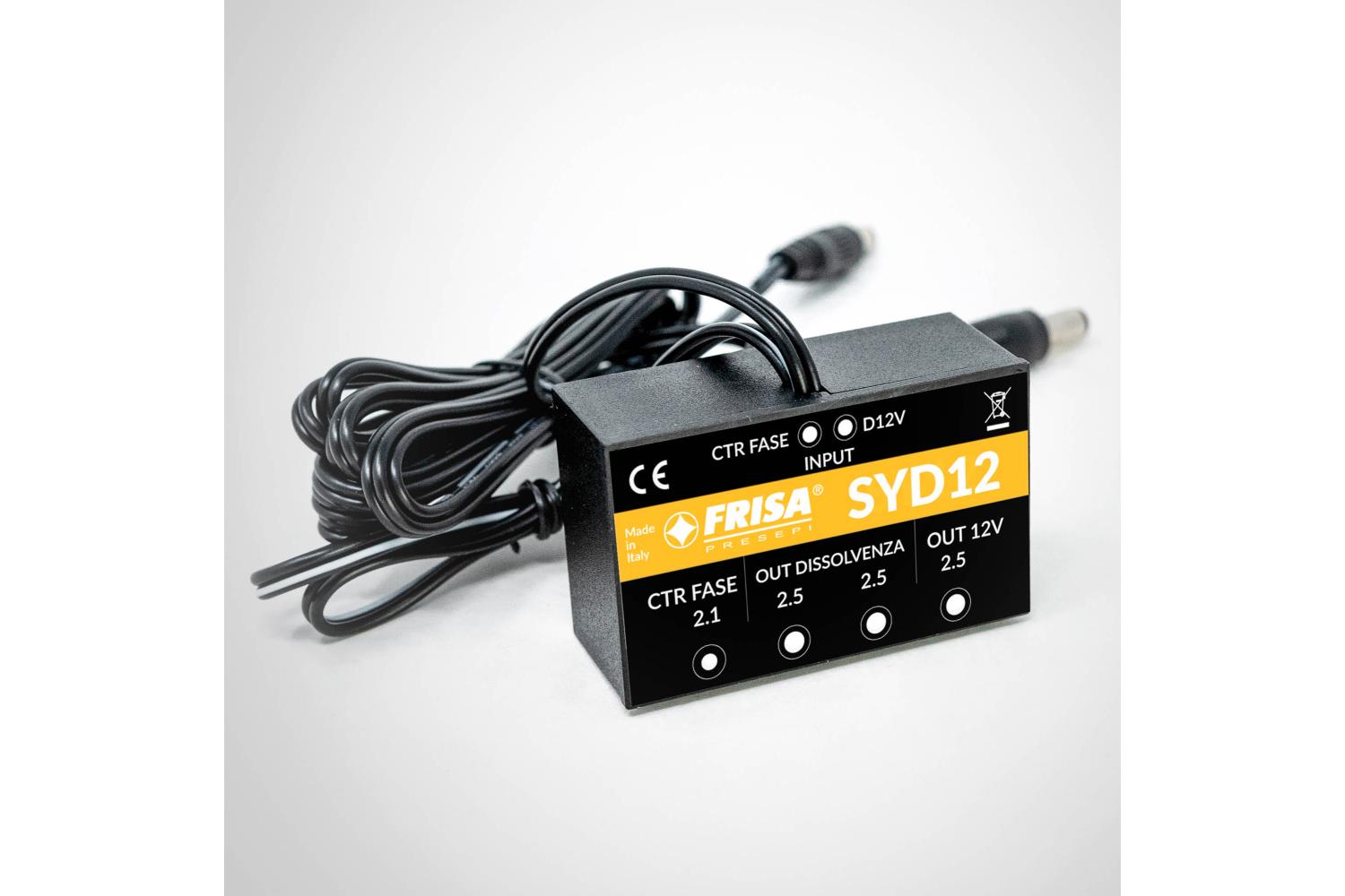 Presa Sincronizzata 12V DISSOLVENZA - Prese a comando LED SYD12 - PRESA SINCRONIZZATA 12 VOLT DISSOLVENZA - Prese a comando LED
