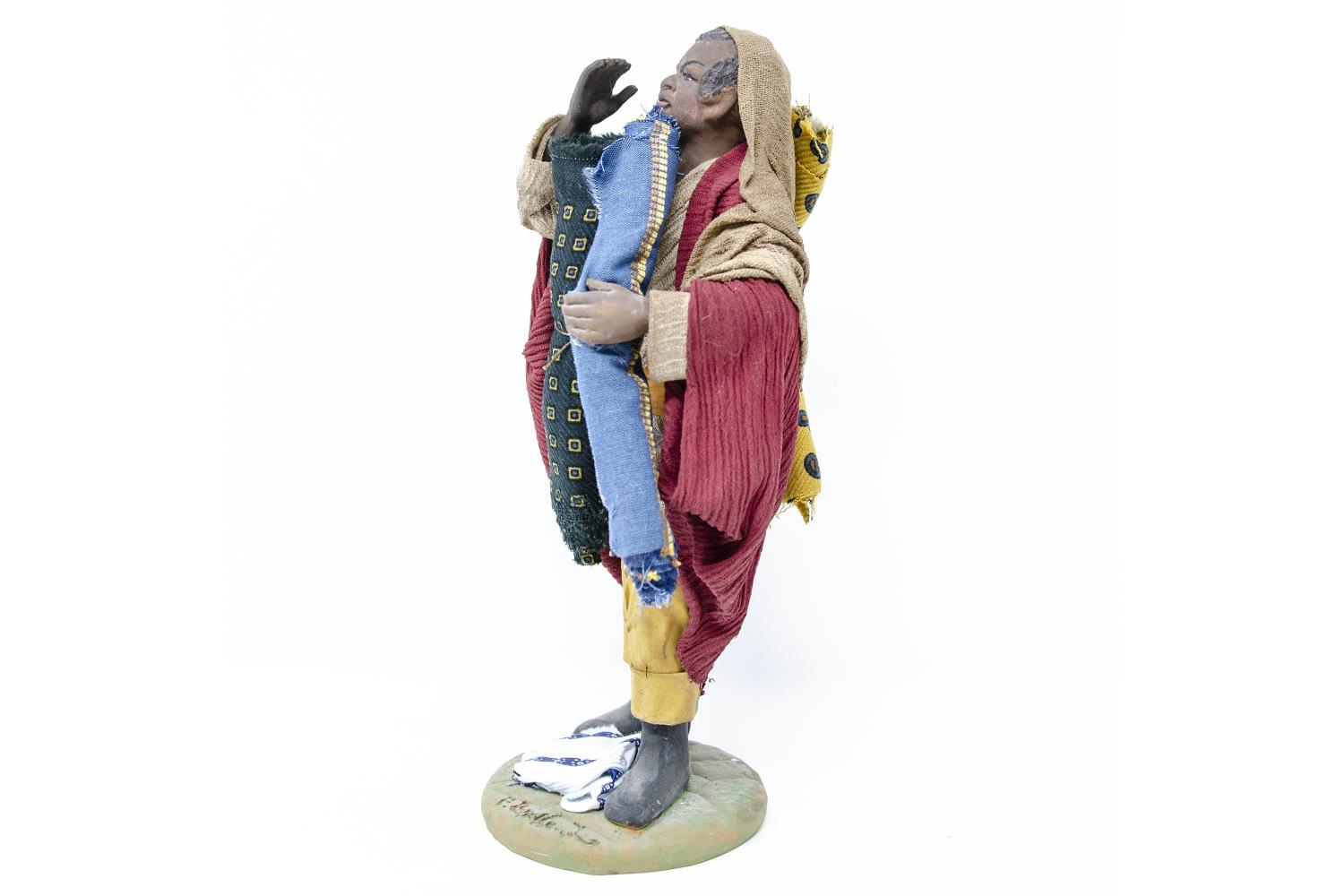 Moro con Stoffe - Fisse Vestite - 24 cm Serie 24 cm - Fisse Vestite - 24 cm