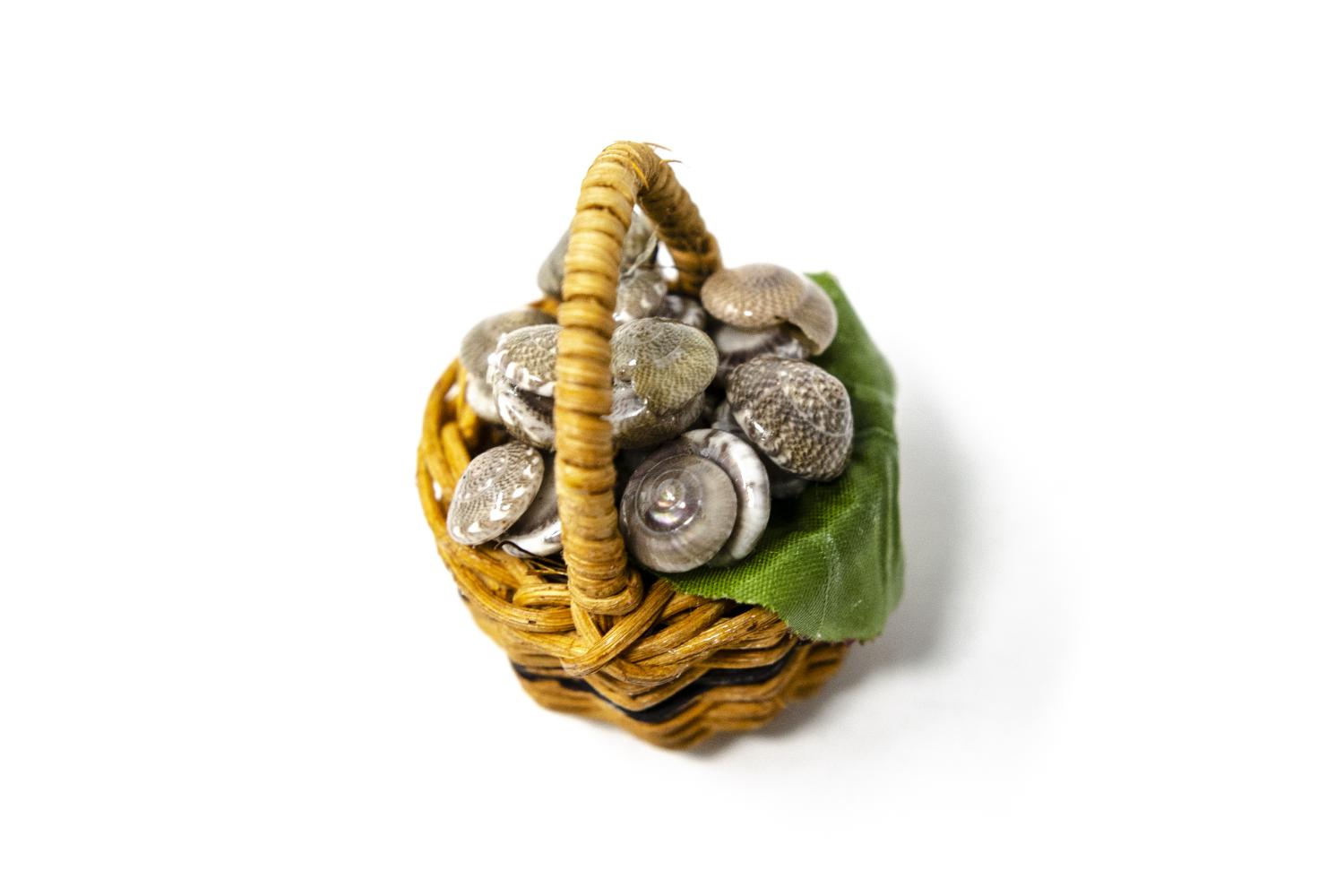 Cesta Lumache - Accessori Cibo Altezza 5,5 cm; Ø 4 cm - Accessori Cibo
