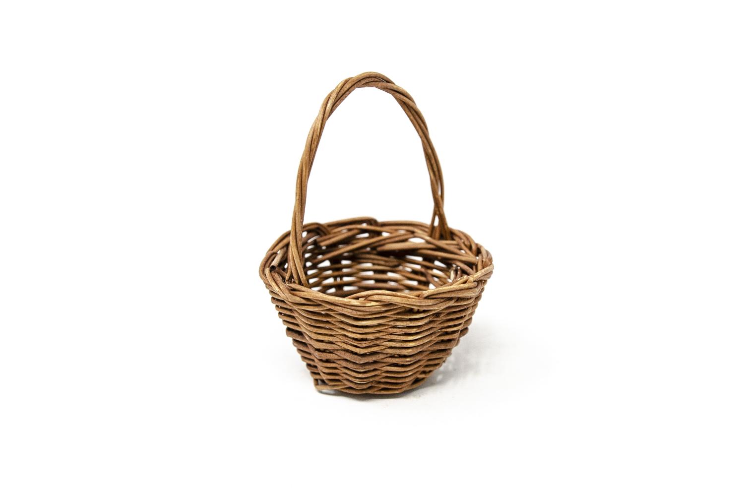 Cesto tipo vimini - Cesti, Accessori Casa Ø 2,5 cm - Cesti, Accessori Casa