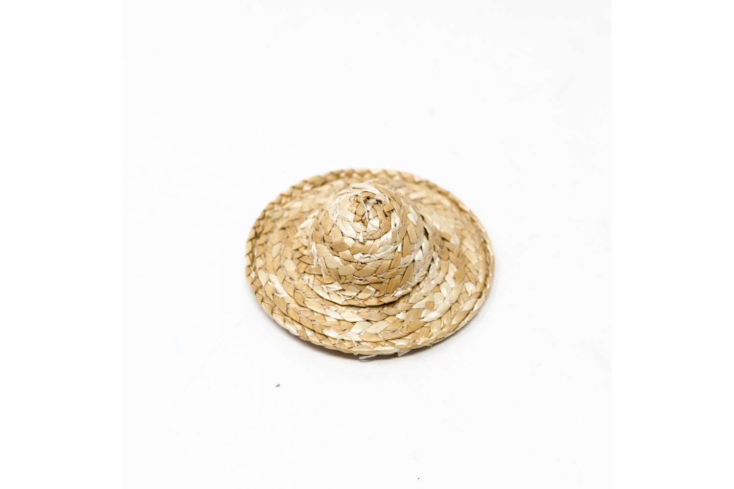 Cappello di Paglia Grande - Cesti, Accessori Casa Diam. 6 cm - Cesti, Accessori Casa