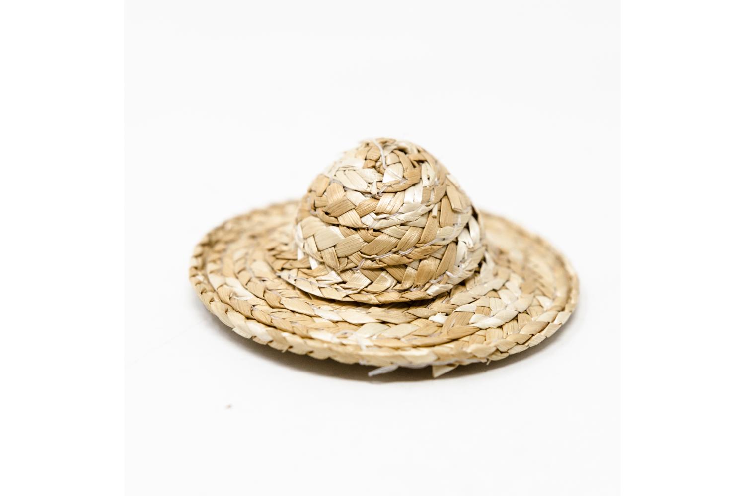 Cappello di Paglia Grande - Cesti, Accessori Casa Diam. 6 cm - Cesti, Accessori Casa