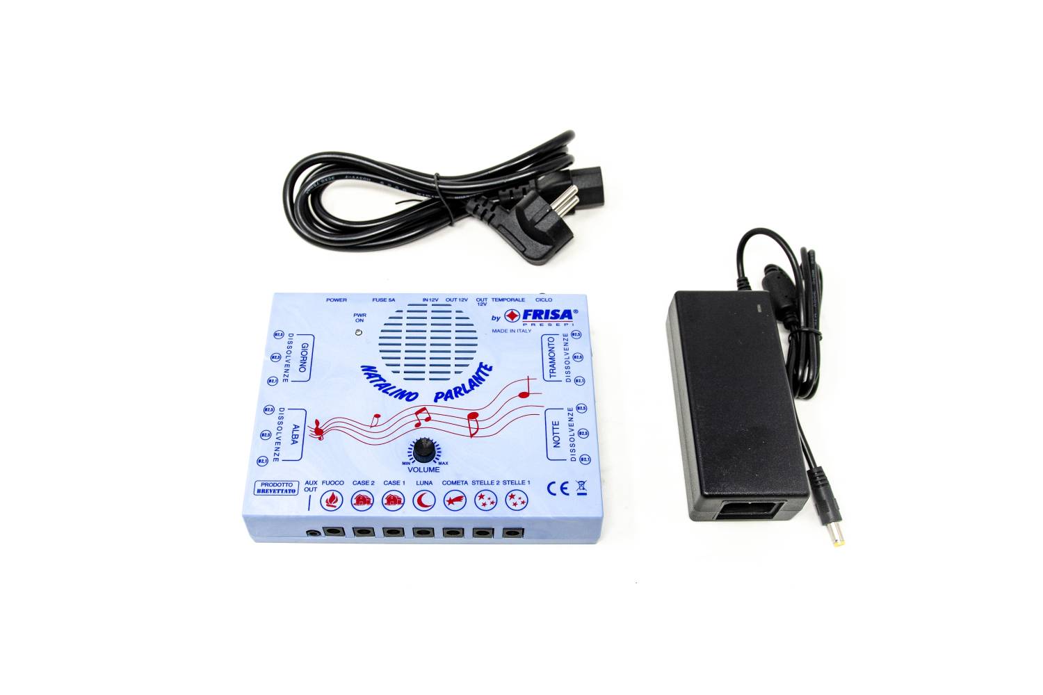 Natalino Parlante LED  (4 fasi+audio) - VERSIONE BASIC 