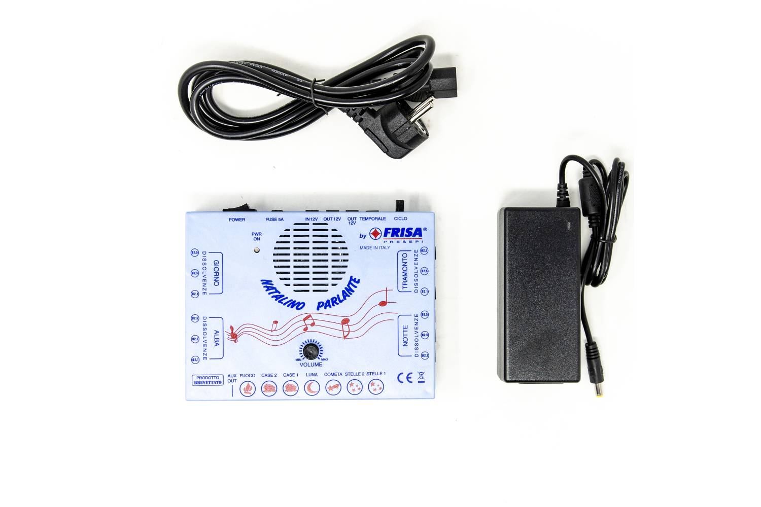 Natalino Parlante LED  (4 fasi+audio) - VERSIONE BASIC 