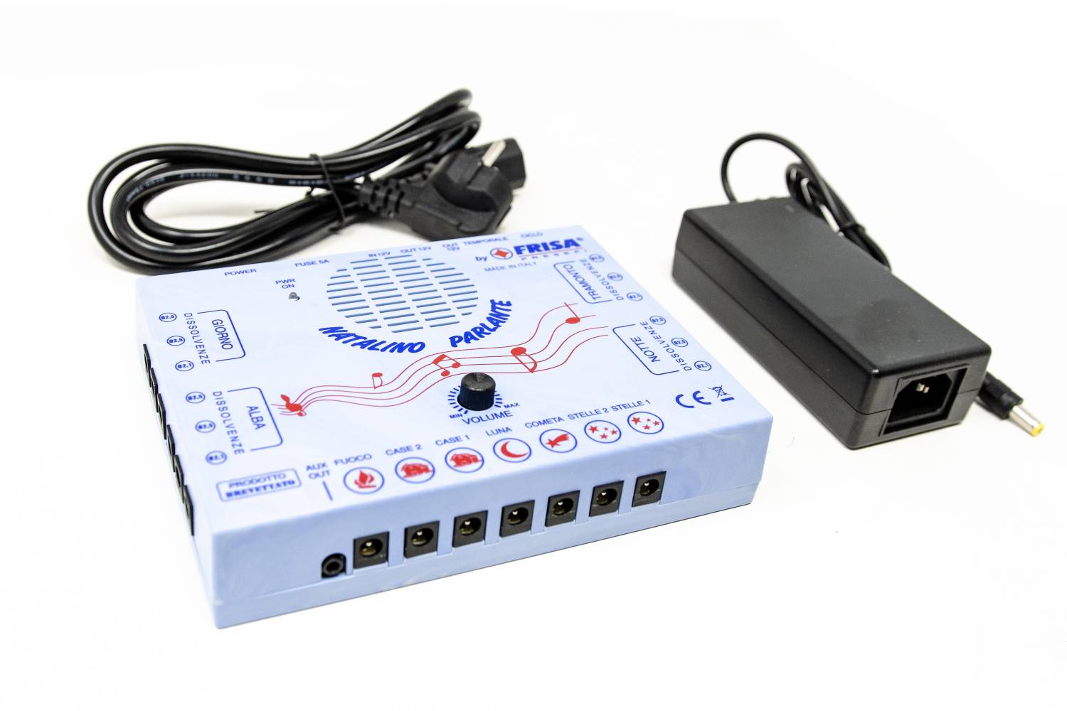 Natalino Parlante LED  (4 fasi+audio) - VERSIONE BASIC 