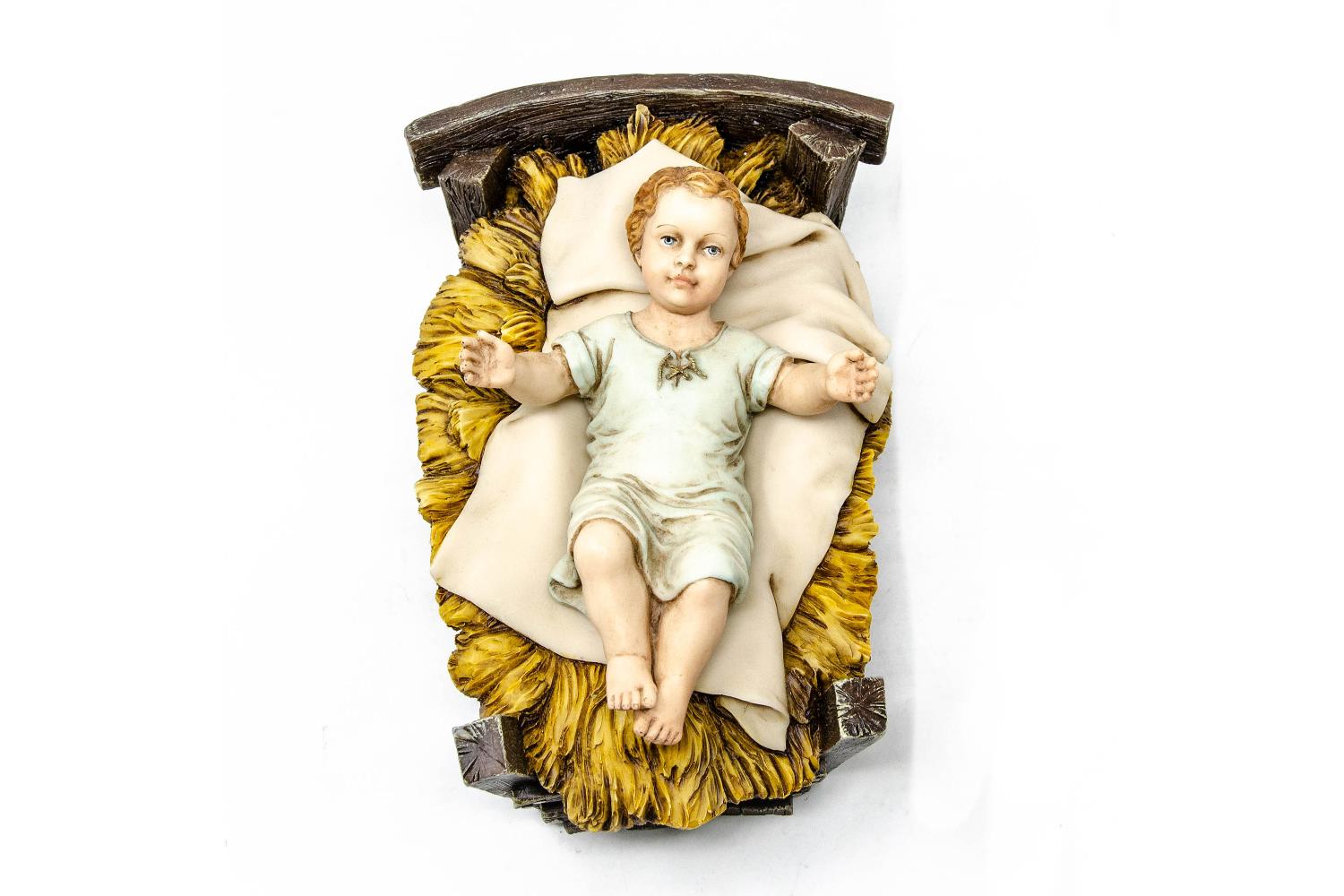 BAMBINO NELLA CULLA - Artistici Fissi - 30 cm