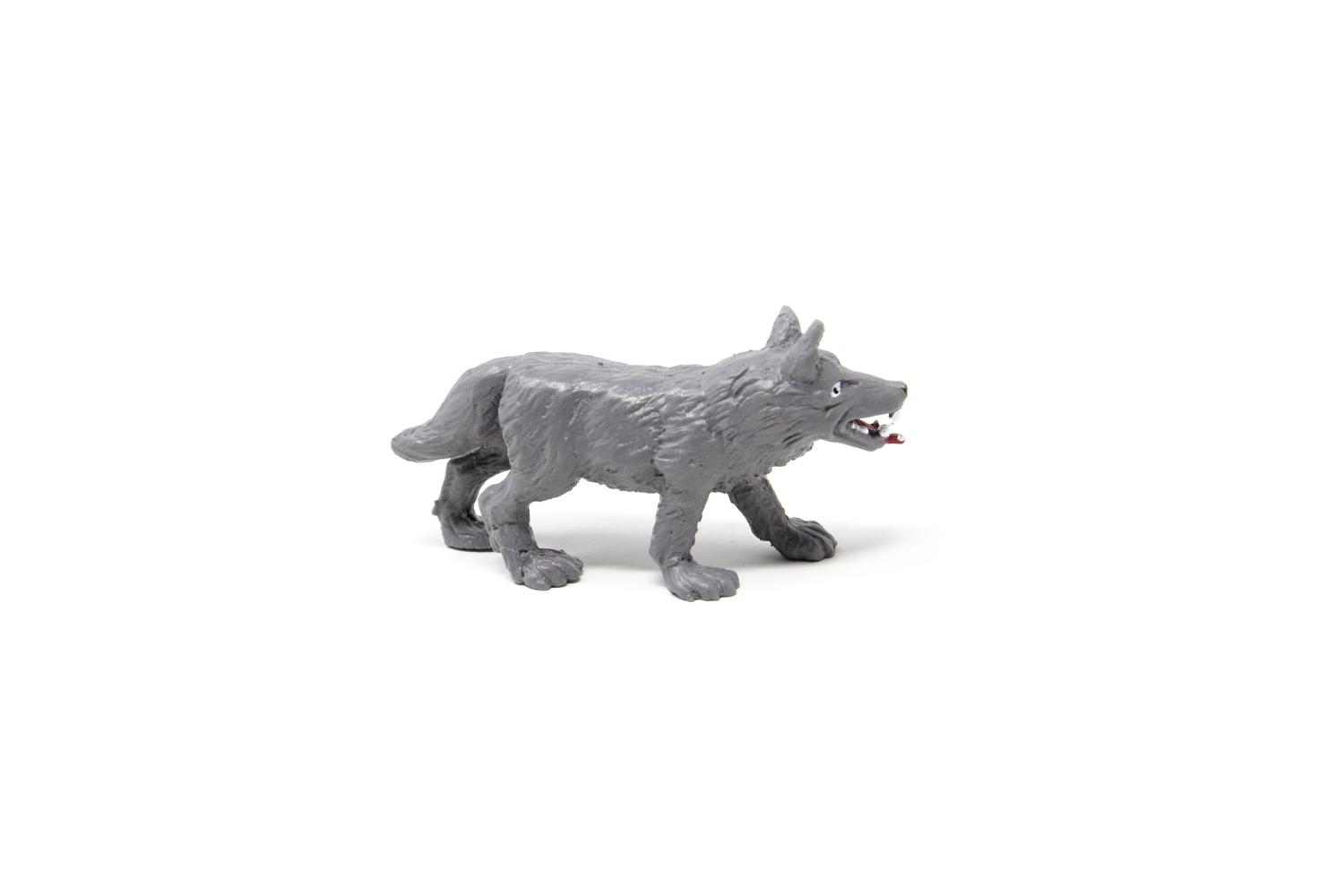 Lupo - Animali Presepe in Resina Lupo per statue 15 cm - Animali Presepe in Resina