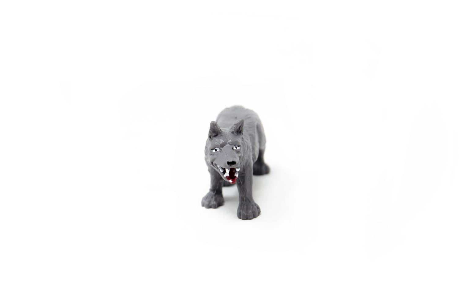 Lupo - Animali Presepe in Resina Lupo per statue 15 cm - Animali Presepe in Resina