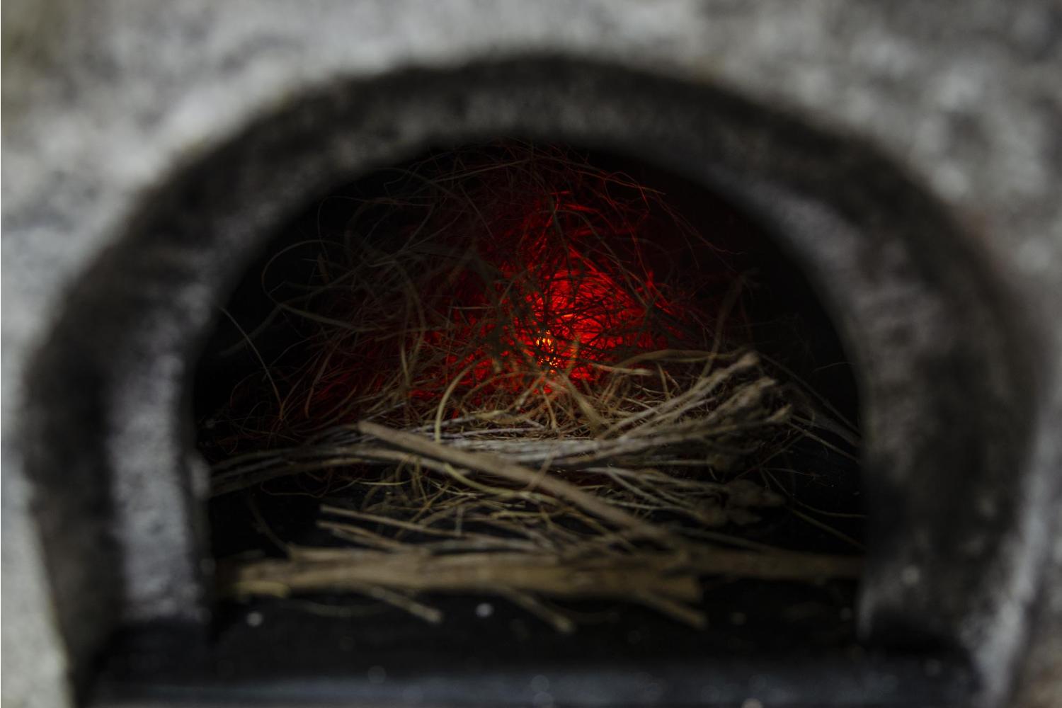 Forno con fumo - Case Presepi e Tende Presepi