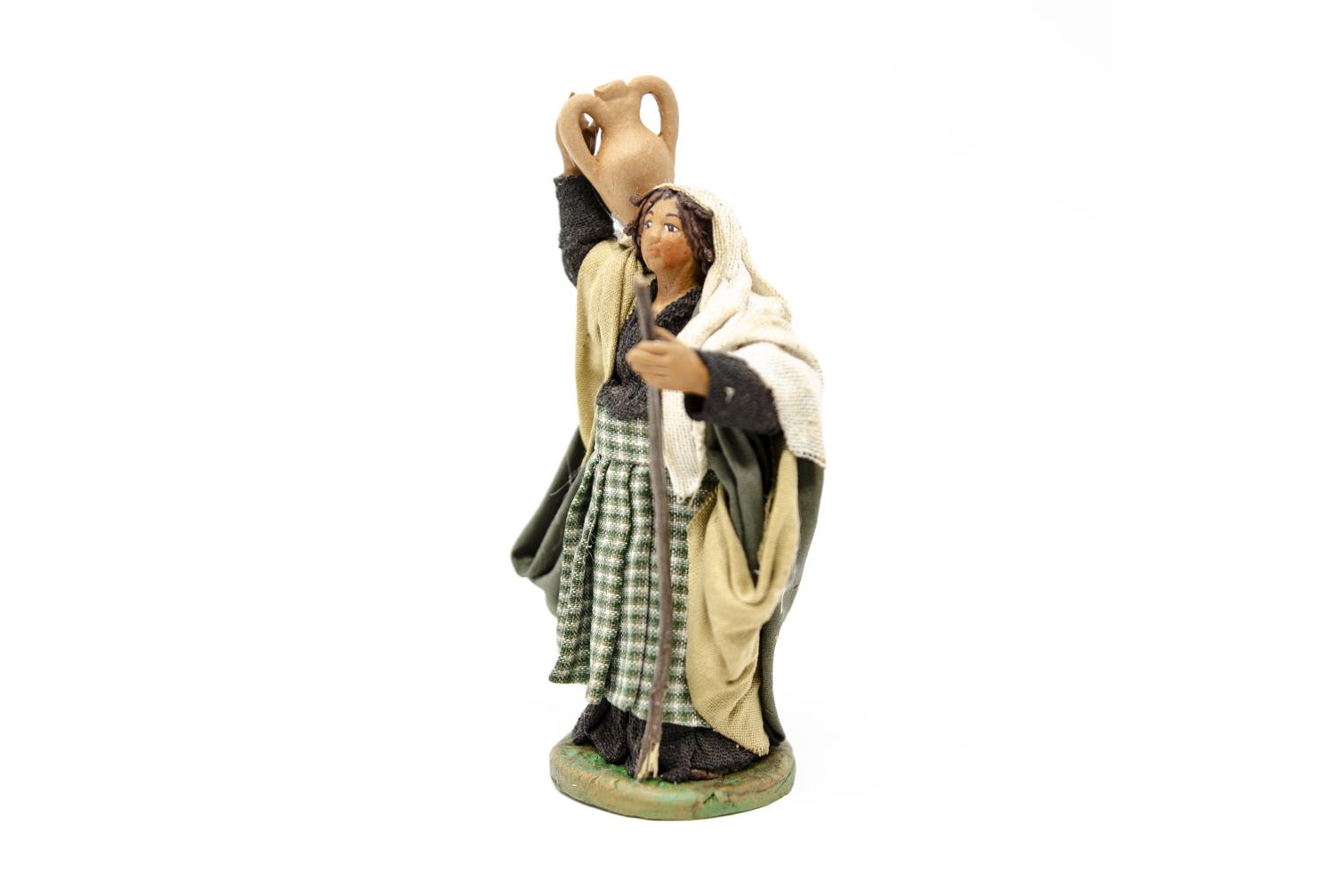 Terracotta fissa 10 cm - Fisse Vestite - 10 cm