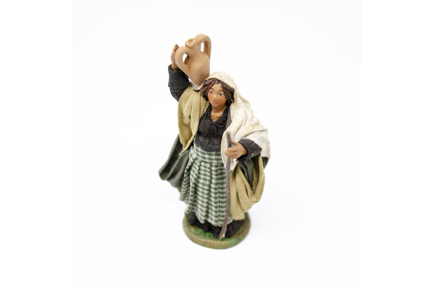 Terracotta fissa 10 cm - Fisse Vestite - 10 cm