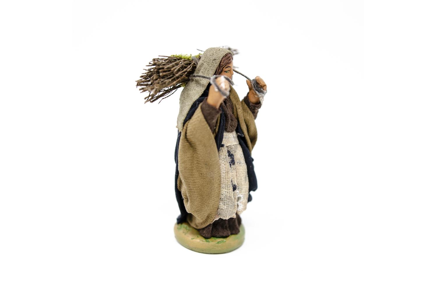 Terracotta fissa 10 cm - Fisse Vestite - 10 cm