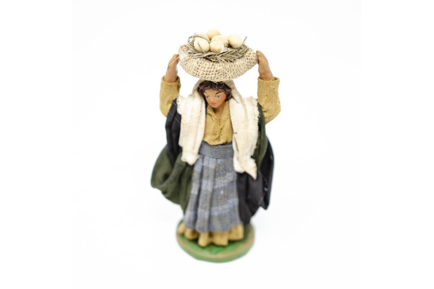 Terracotta fissa 10 cm - Fisse Vestite - 10 cm