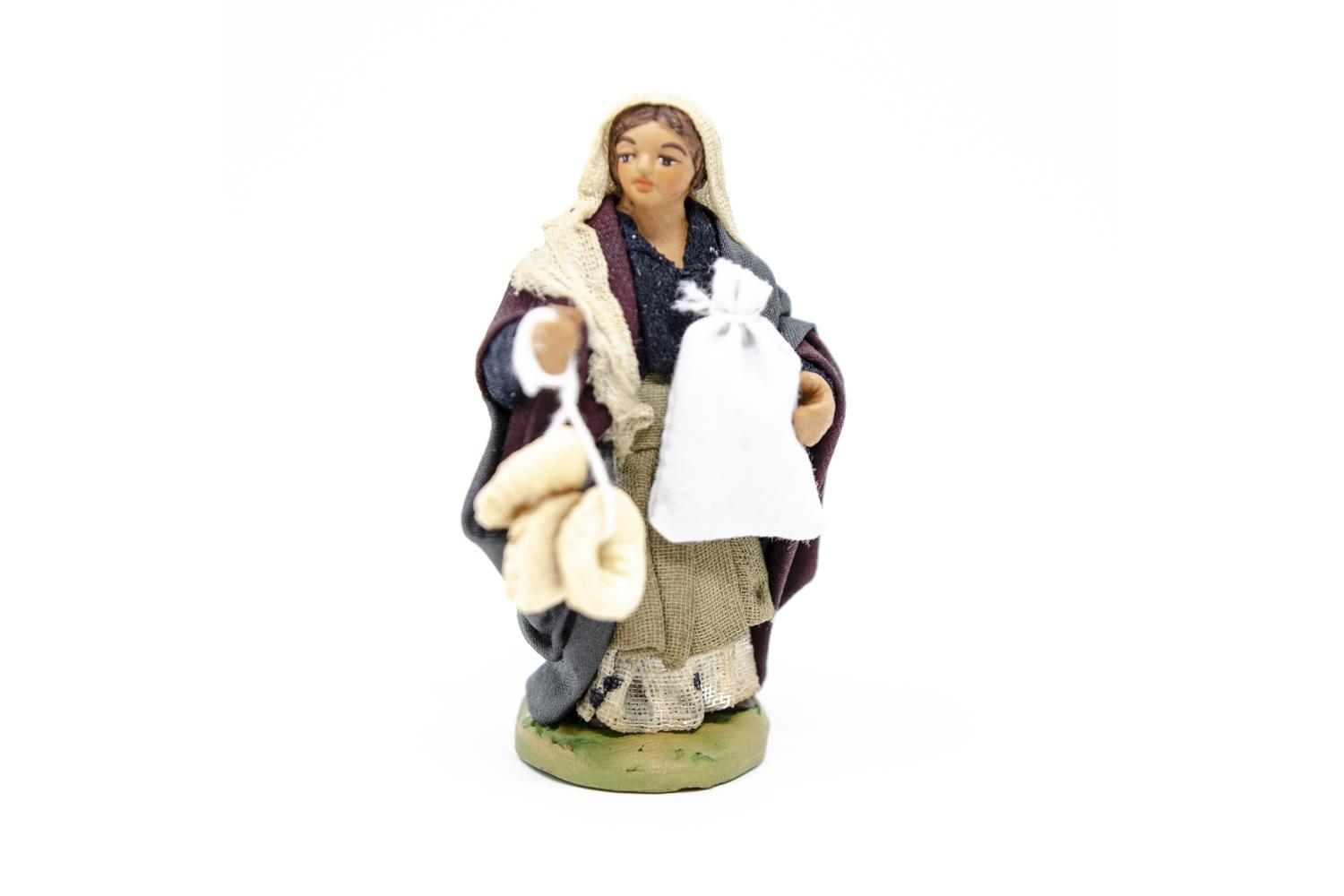 Terracotta fissa 10 cm - Fisse Vestite - 10 cm