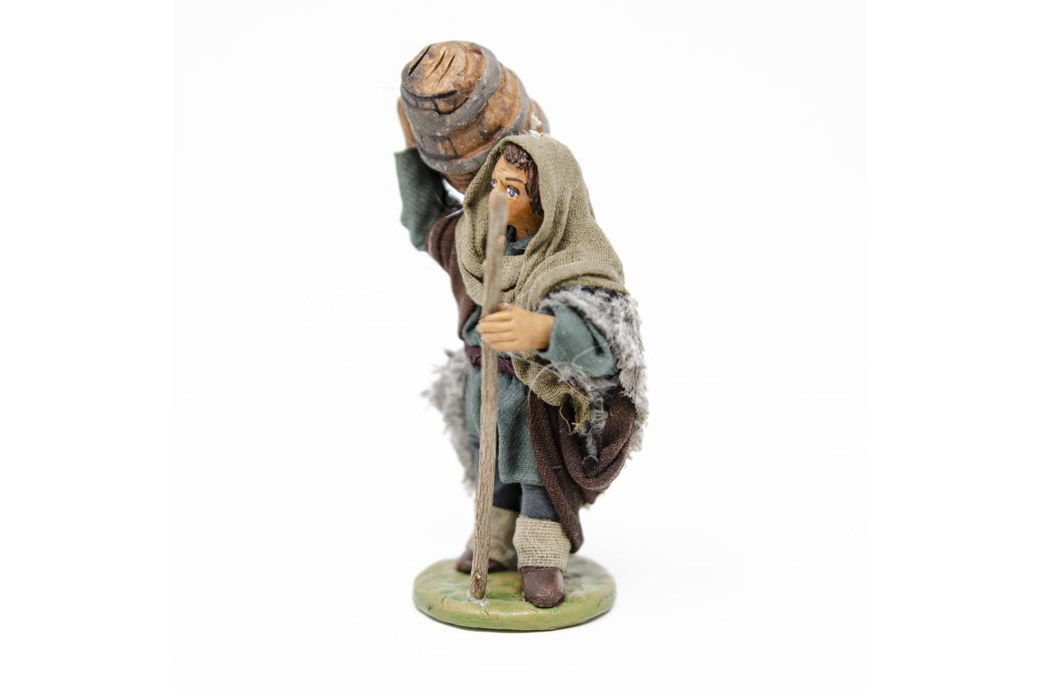 Terracotta fissa 10 cm - Fisse Vestite - 10 cm
