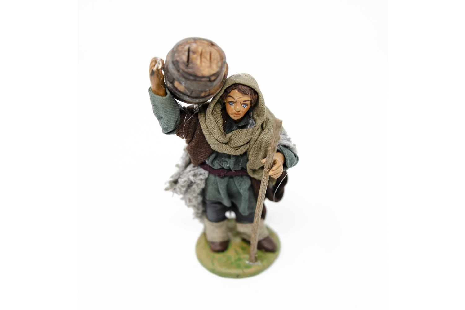 Terracotta fissa 10 cm - Fisse Vestite - 10 cm