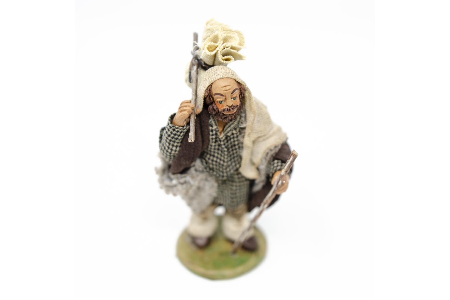 Terracotta fissa 10 cm - Fisse Vestite - 10 cm