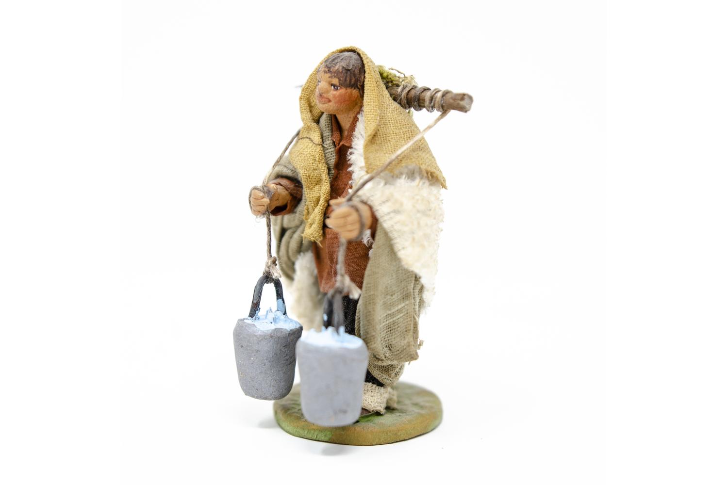 Terracotta fissa 10 cm - Fisse Vestite - 10 cm