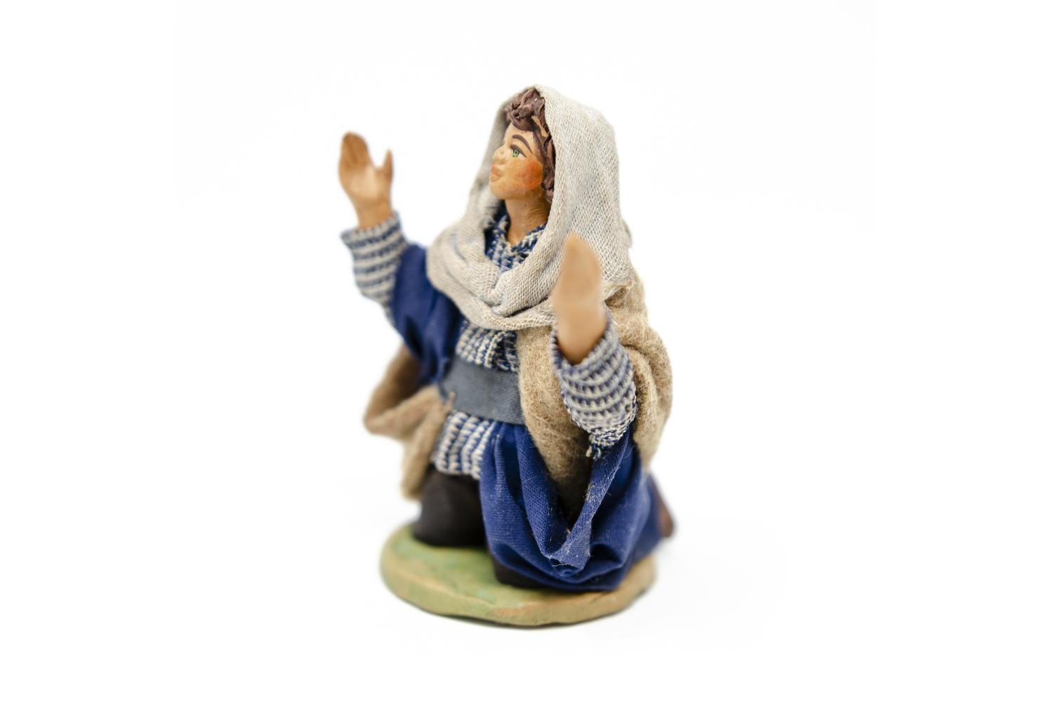 Terracotta fissa 10 cm - Fisse Vestite - 10 cm