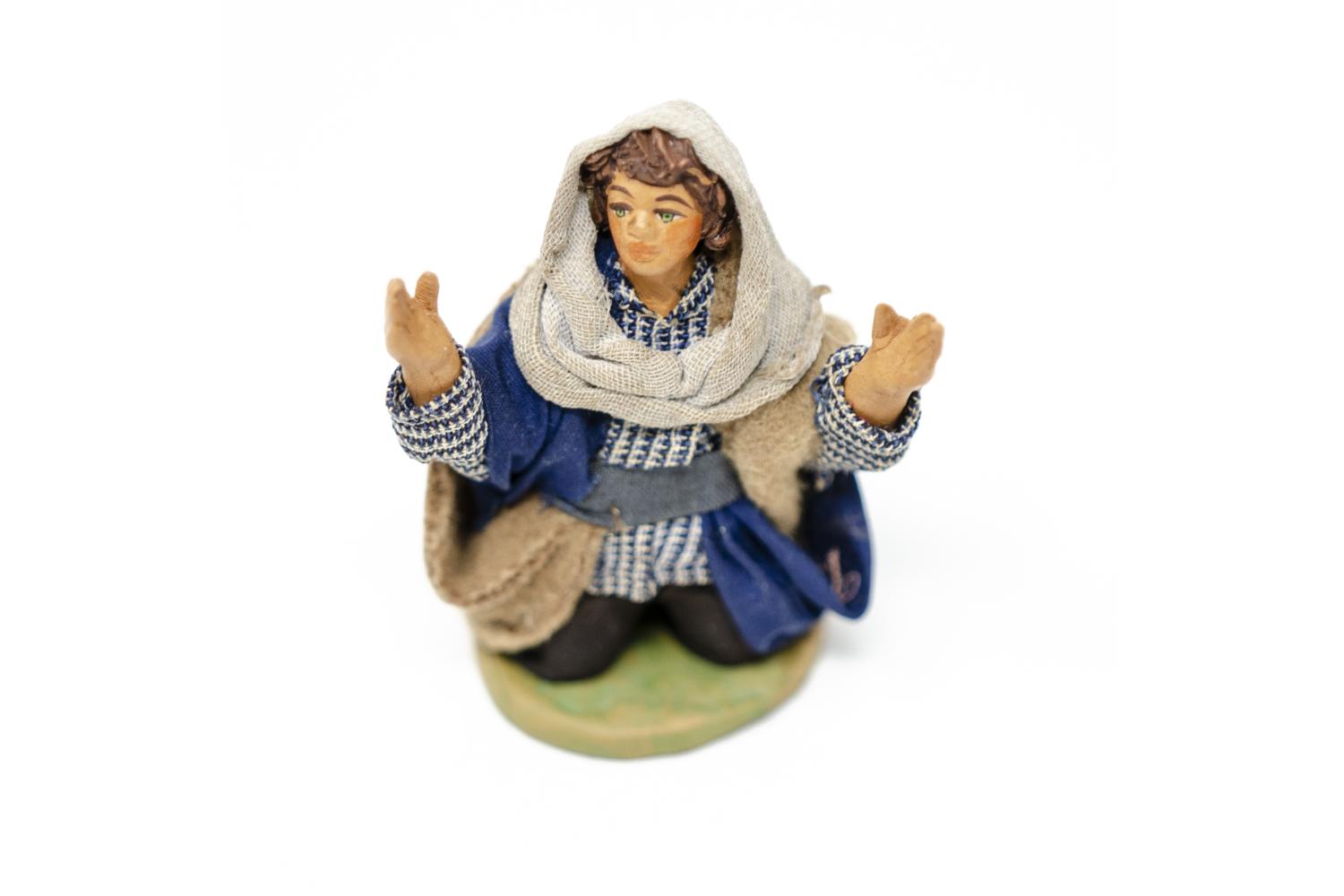 Terracotta fissa 10 cm - Fisse Vestite - 10 cm