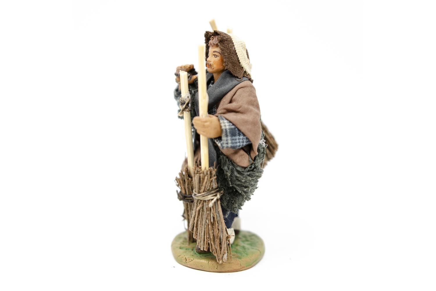 Terracotta fissa 10 cm - Fisse Vestite - 10 cm