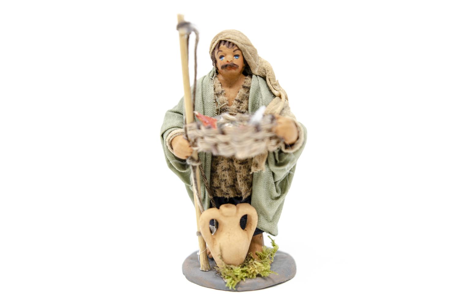Terracotta fissa 10 cm - Fisse Vestite - 10 cm