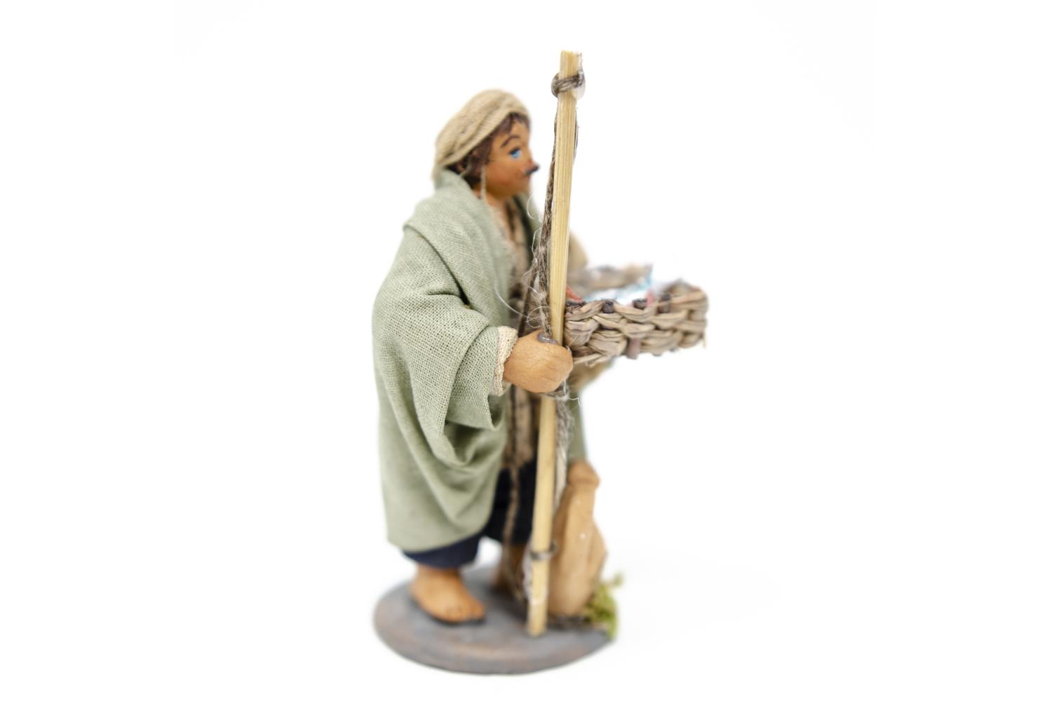 Terracotta fissa 10 cm - Fisse Vestite - 10 cm